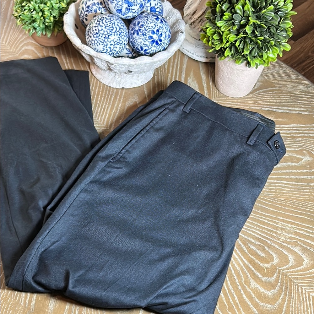 Men's Ralph Lauren Charcoal Gray Dress Suit Pants 40w 30l